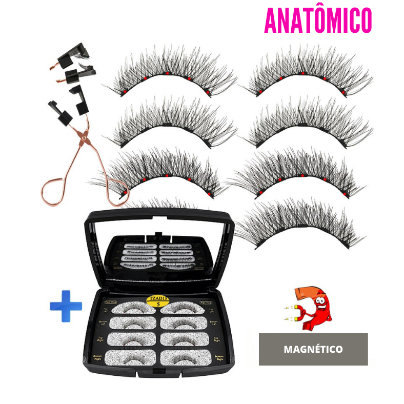 LashMoxie 3D™ - Cílios Postiços Magnéticos