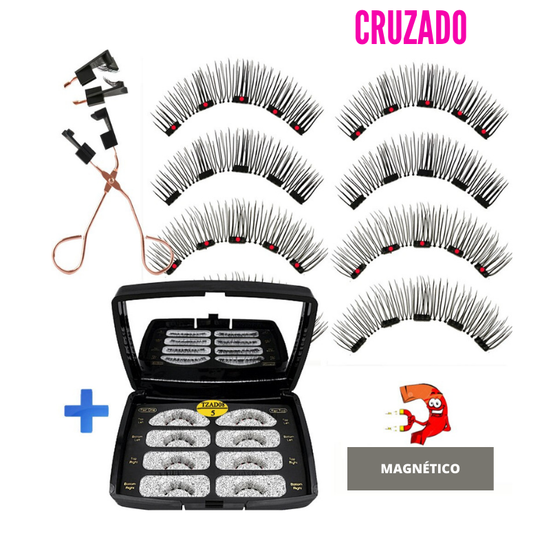 LashMoxie 3D™ - Cílios Postiços Magnéticos