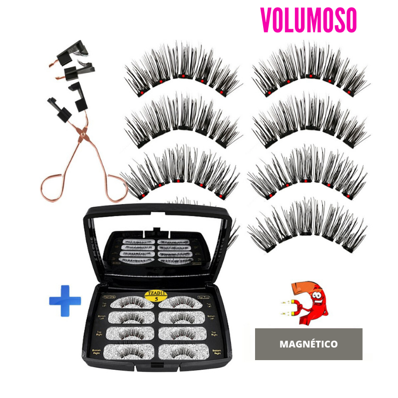 LashMoxie 3D™ - Cílios Postiços Magnéticos