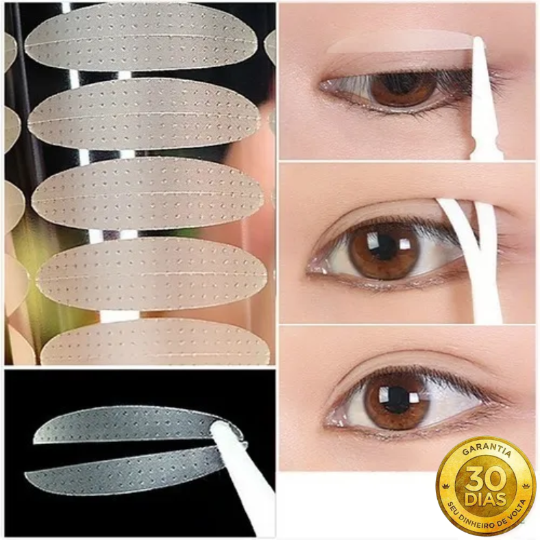EYES-UP® - Adesivo Hipoalergênico para Pálpebras Caídas